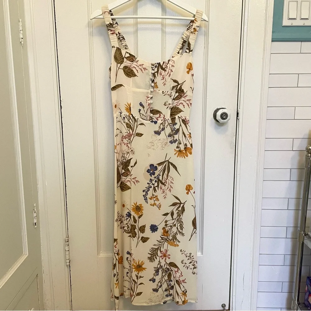 Reformation Camari dress in frolic flowers - Picture 2 of 9